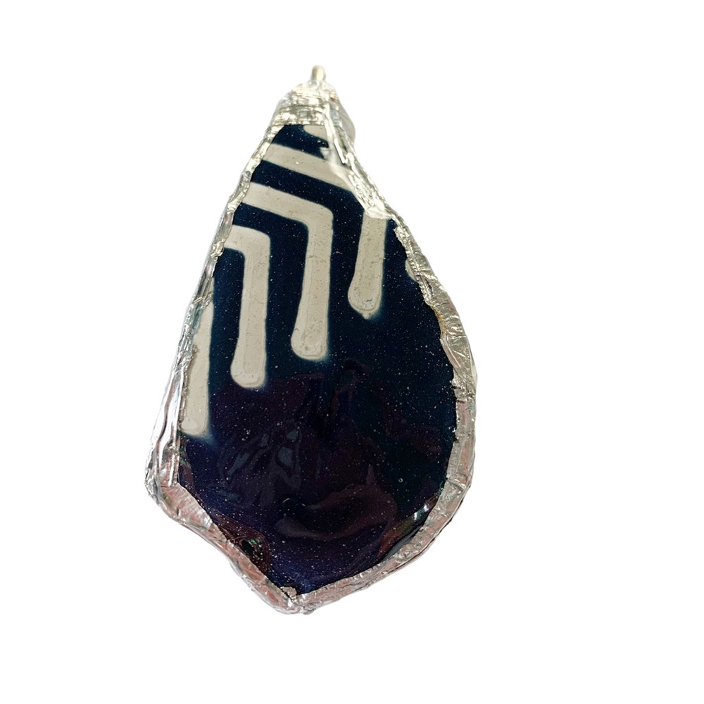 Bohemian Tribal Statement Pendant Necklace Resin Jewelry Southwest Style